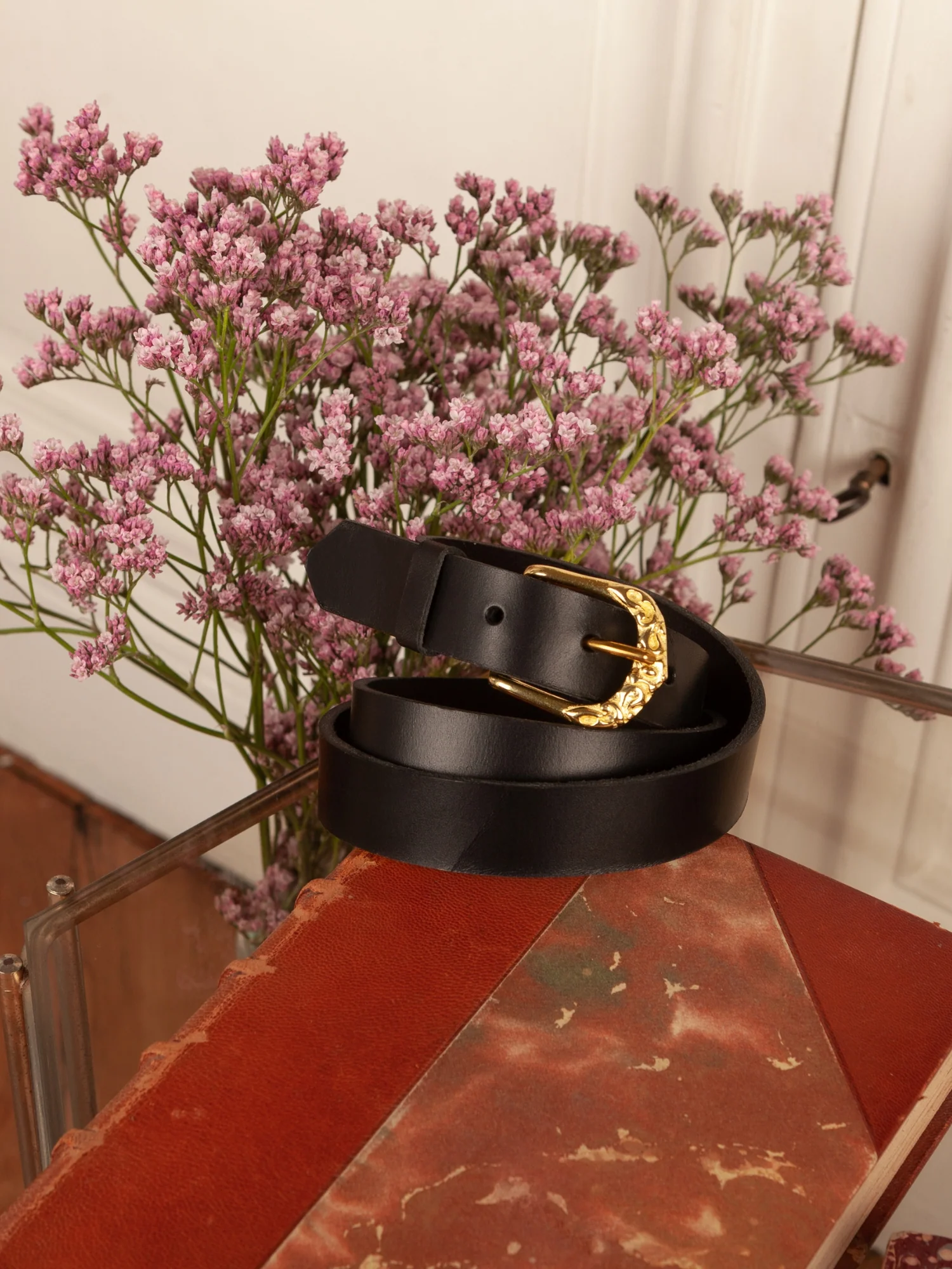 GRANDE CEINTURE BARIOLÉE NOIRE - Image 4