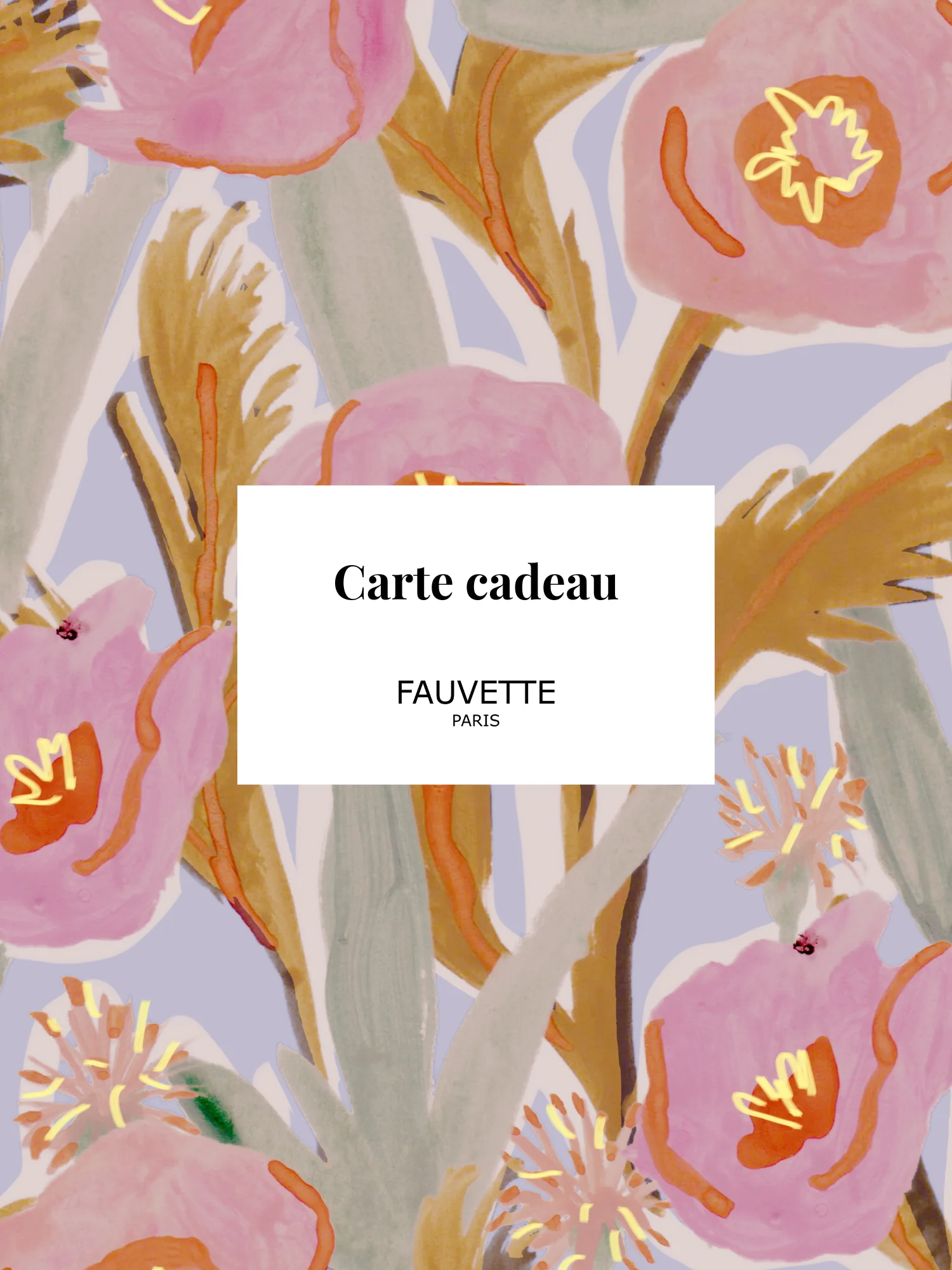 E-CARTE CADEAU