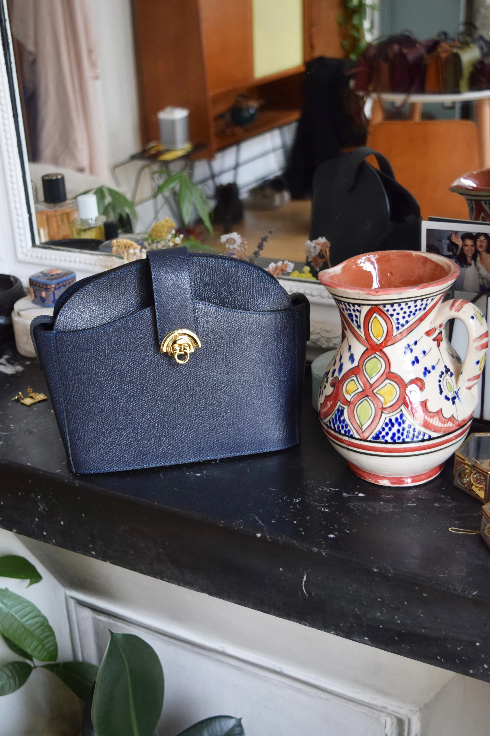 SAC INÈS BLEU MARINE - Image 3