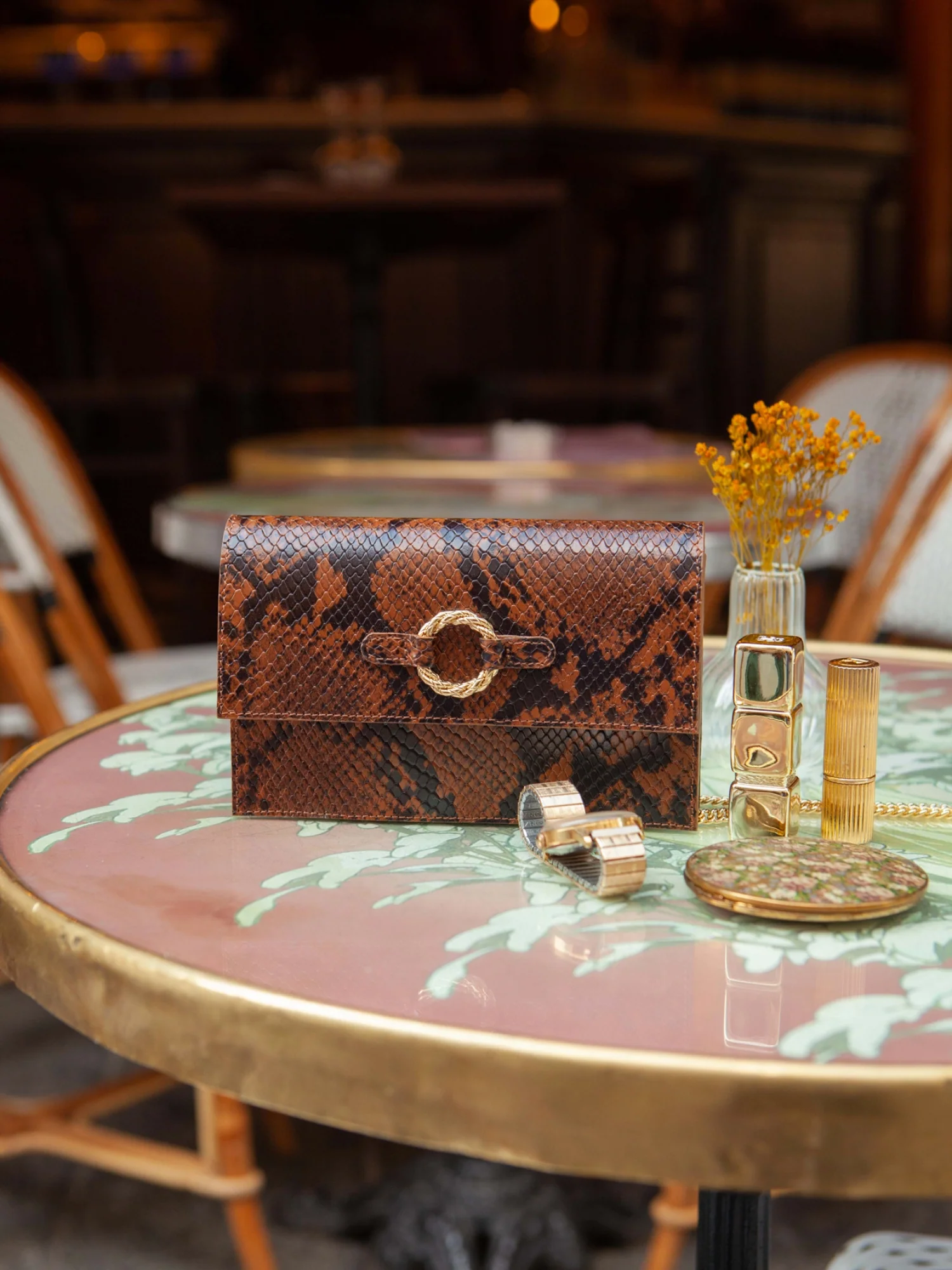 POCHETTE MONA PYTHON - Image 9