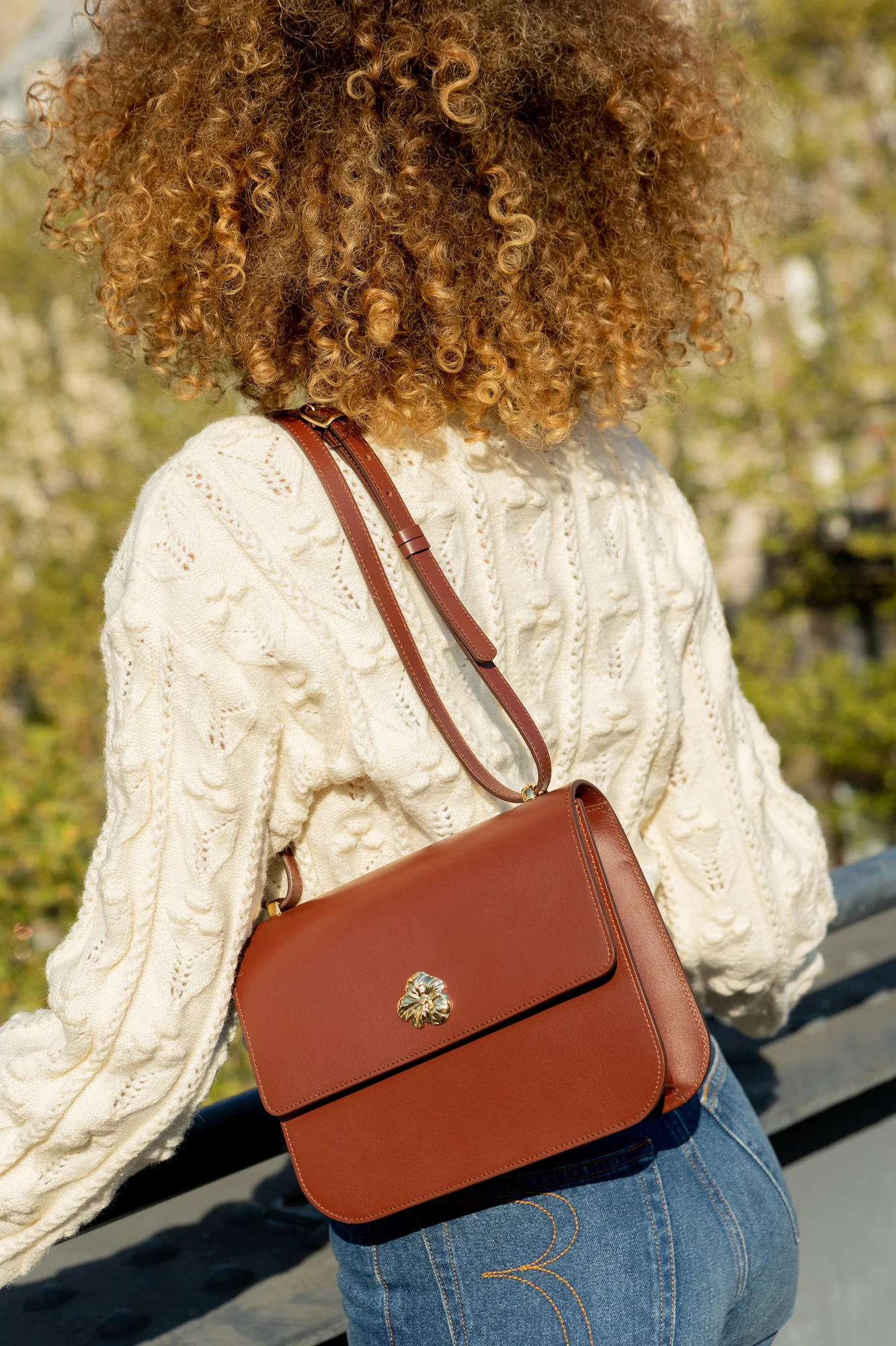 SAC ADÈLE ACAJOU - Image 3