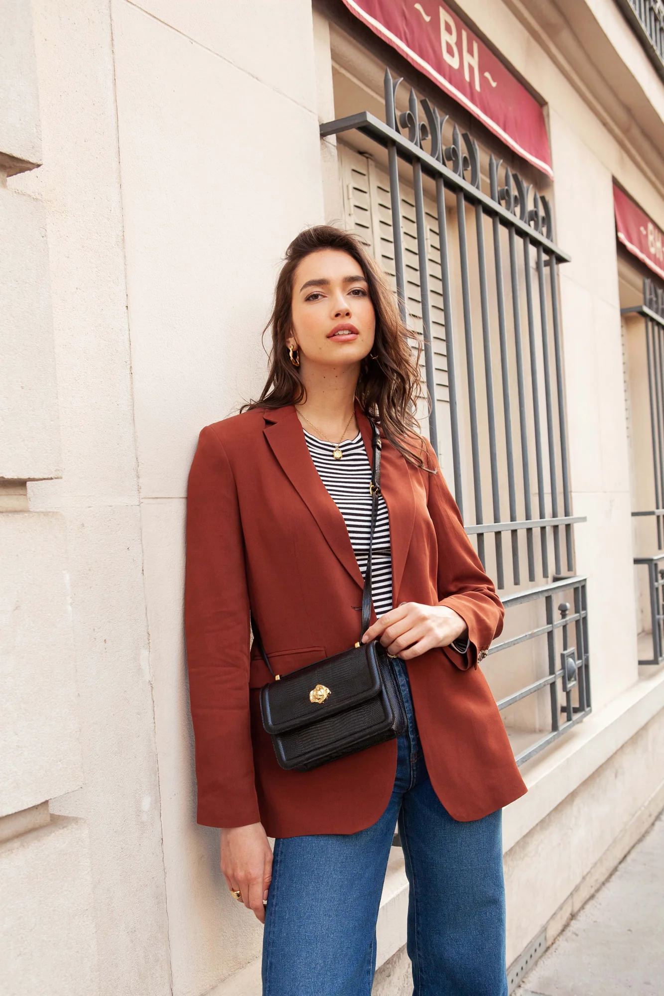 SAC ROSIE LÉZARD NOIR - Image 3