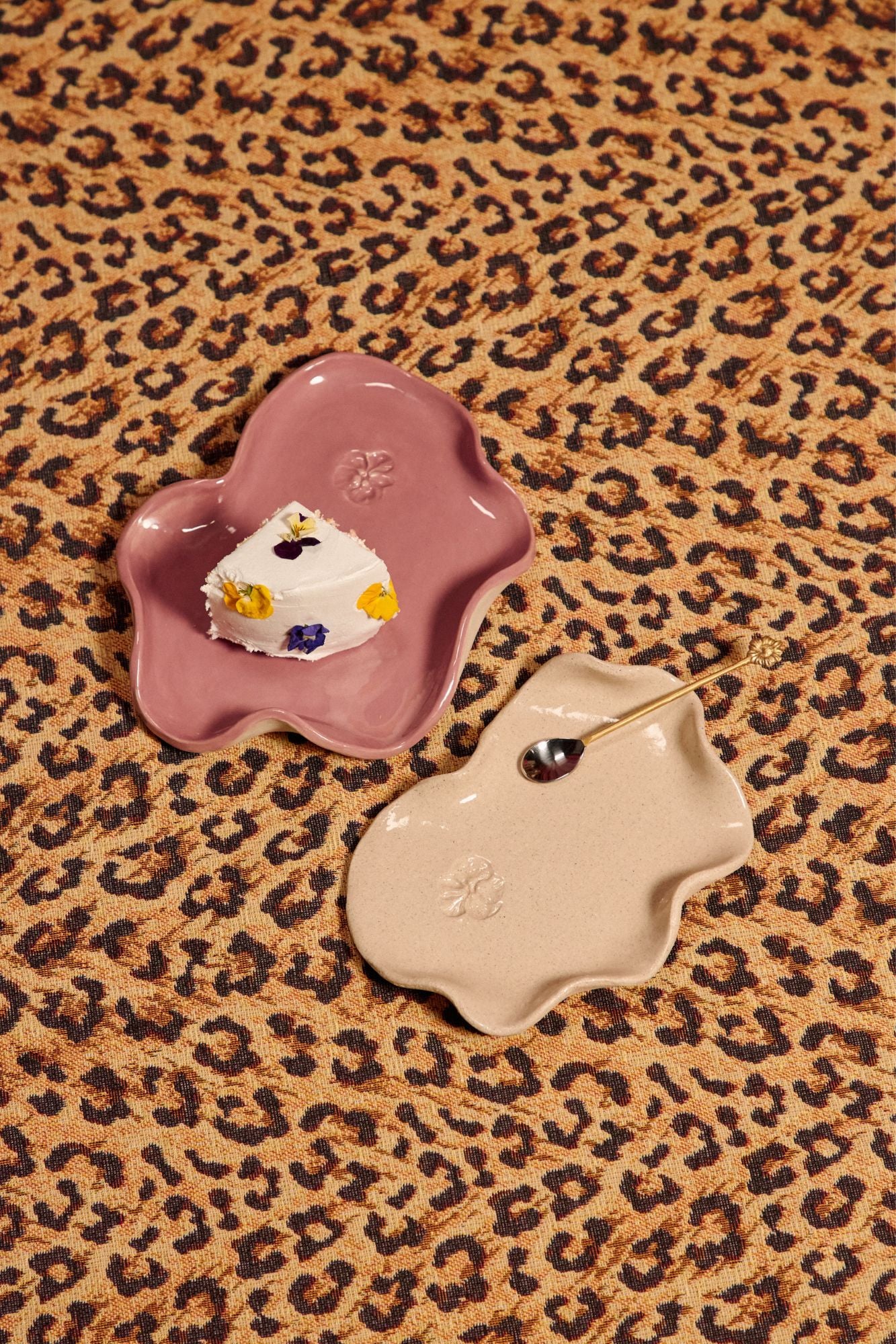 VIDE-POCHE FLEUR BLANC MAISON MIC MAC X FAUVETTE PARIS - Image 3